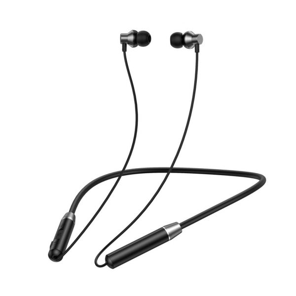 XO BS33 Earbud Bluetooth Handsfree Ακουστικά με Αντοχή στον Ιδρώτα Μαύρα